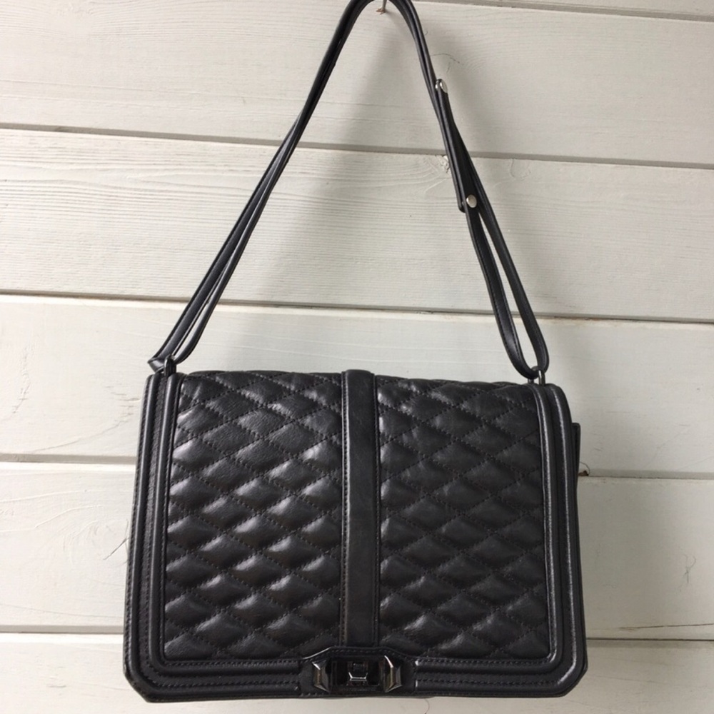 Rebecca Minkoff Quilted Black Shoulder Bag